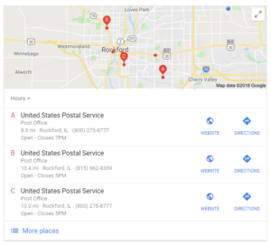 Google Maps Screenshot